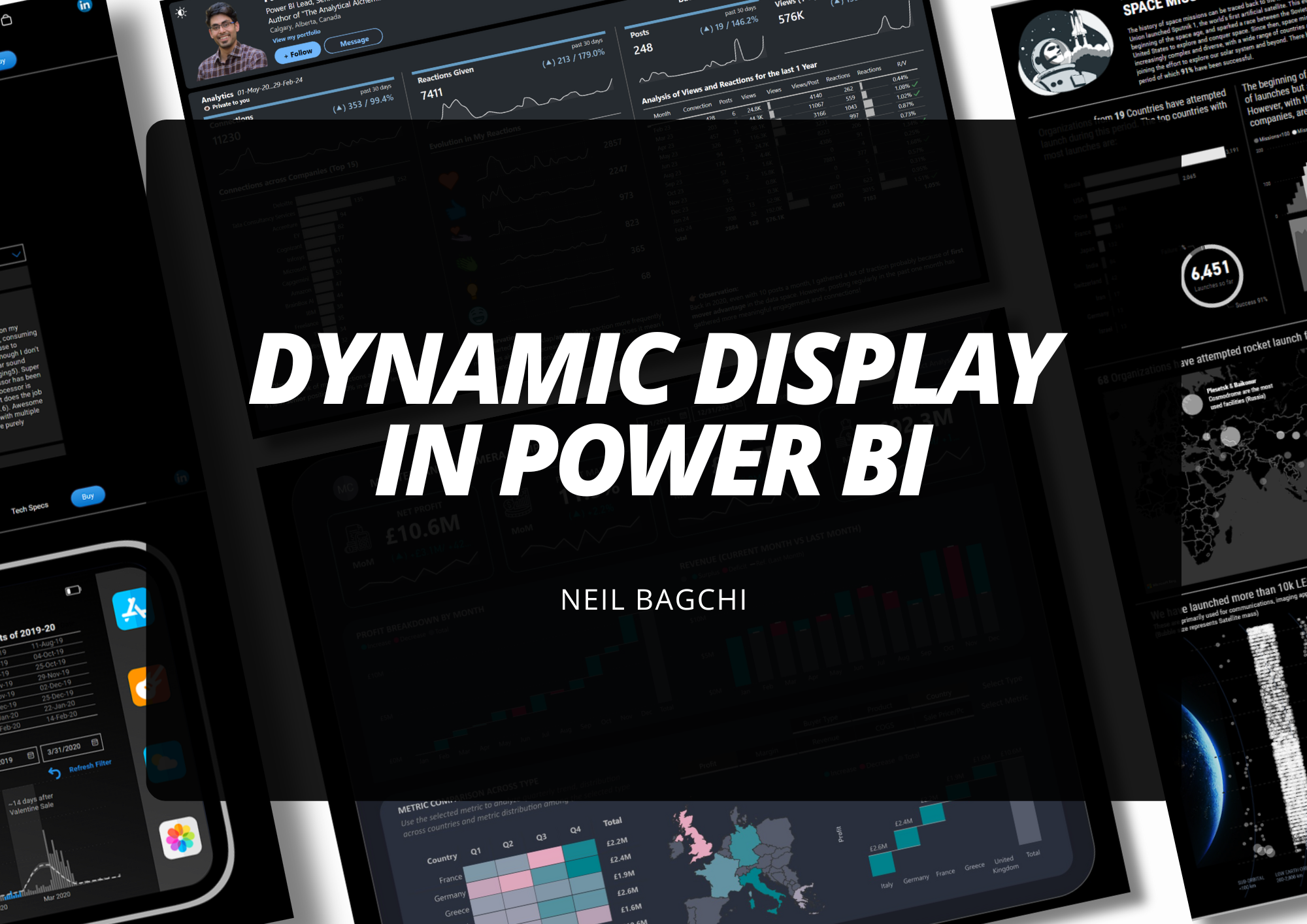 Dynamic Display in Power BI: Show/Hide Visuals with Slicer Selection